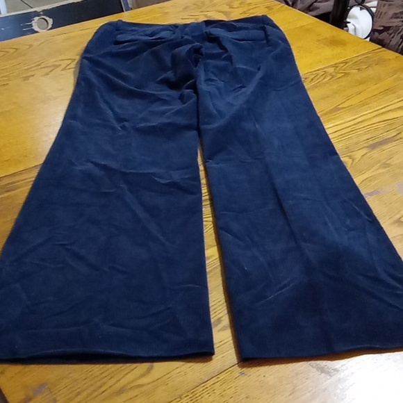 FRENCH CONNECTION 8 Women's Pants CORDUROY PREOWNED USED Navy Blue - Picture 4 of 13